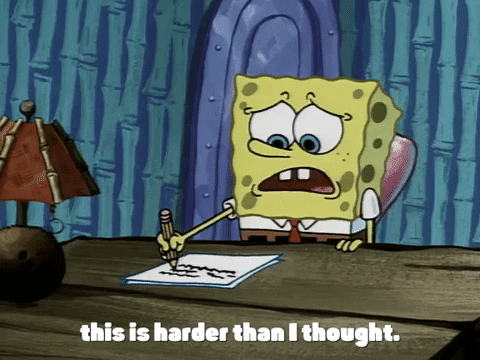 The 17 Phases Of Writing A Novel Described With Spongebob Gifs Jacquelyn Eubanks